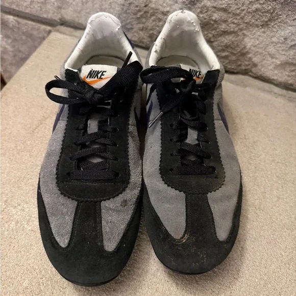 Nike Oregon Waffle Retro Sneakers 2008 Gray Black Purple Rare Vintage Men’s - Picture 2 of 10